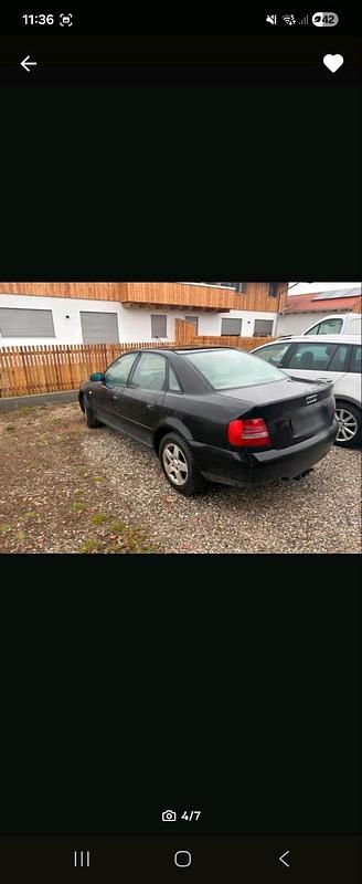Gebraucht Audi A4 125 PS (91 kW) 2000 Schwarz Limousine