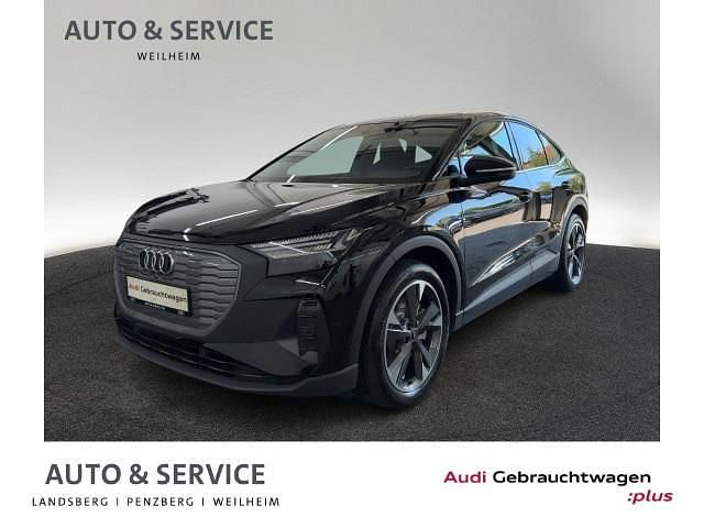 Mythosschwarz metallic Gebraucht 2023 Audi Q4 Sportback e-tron Ambiente SUV | 38.990 € (Fairer Preis) - Bild 1/4
