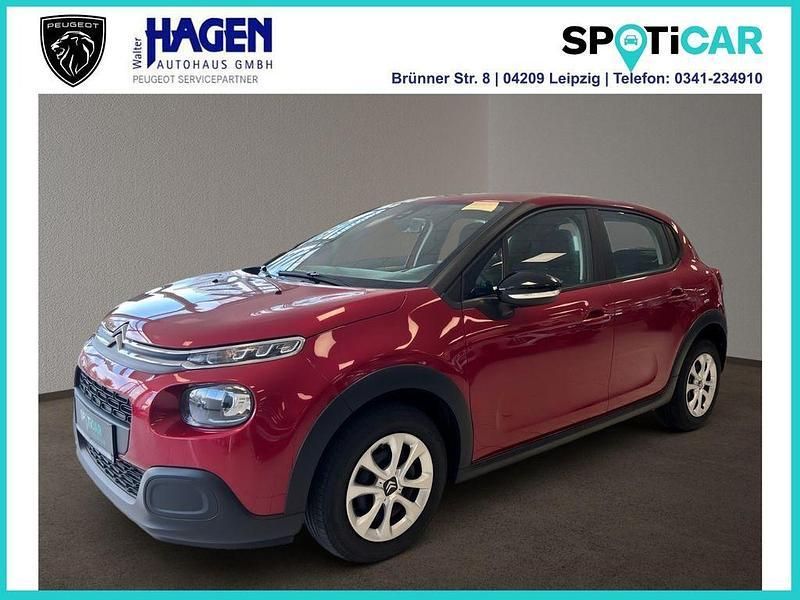 Rubi rot Gebraucht 2020 Citroën C3 Feel Kleinwagen | 9.950 € (Fairer Preis) - Bild 1/4