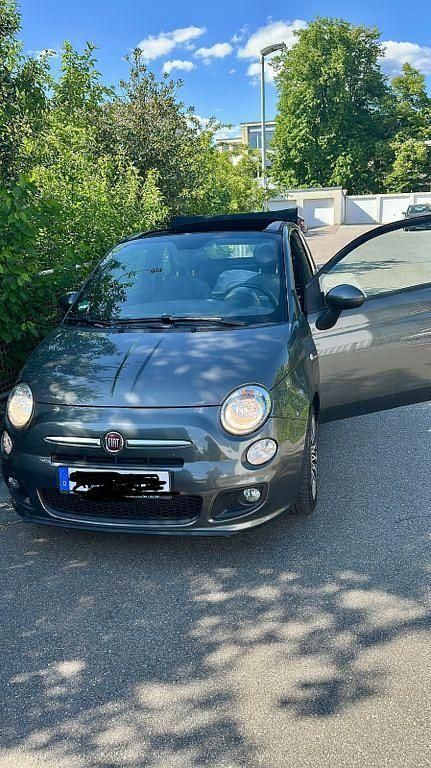 Grau Gebraucht 2015 Fiat 500S Cabrio | 6.800 € (Guter Preis) - Bild 1/4