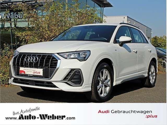 Gletscherweiß metallic Gebraucht 2024 Audi Q3 S-Line SUV | 37.940 € (Superpreis) - Bild 1/3