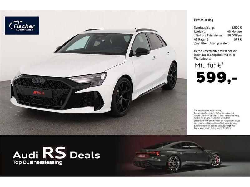 Weiß Neu 2025 Audi RS3 Sport Limousine | 69.980 € - Bild 1/4