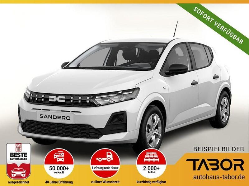 Weiß (arktisweiß) Neu 2025 Dacia Sandero Essentiel Limousine | 14.790 € - Bild 1/4
