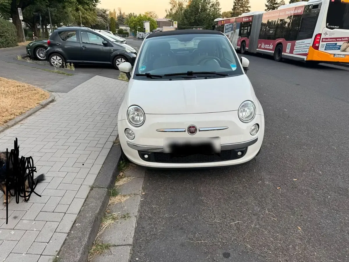 Gebraucht Fiat 500 69 PS (50 kW) 2014 Weiß Cabrio