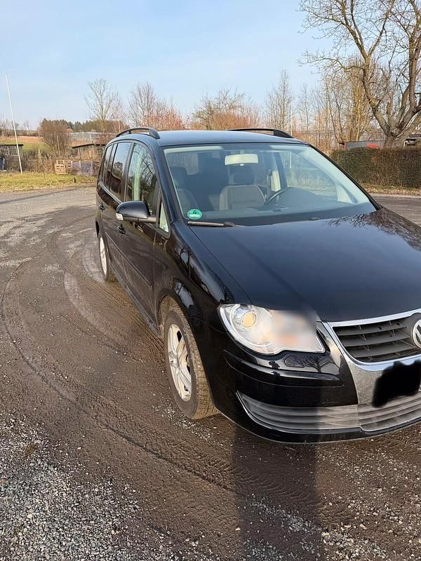 Gebraucht VW Touran 140 PS (102 kW) 2007 Blau Van / Kleinbus