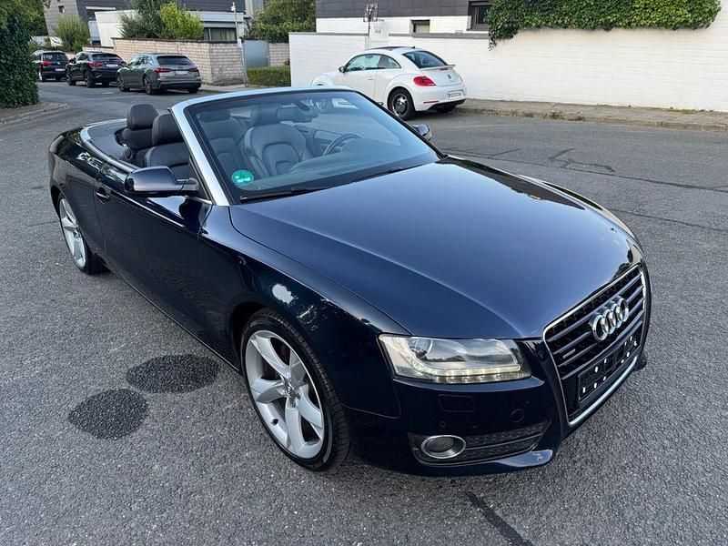 Blau Gebraucht 2009 Audi A5 Cabriolet Sport Cabrio | 6.900 € (Fairer Preis) - Bild 1/4