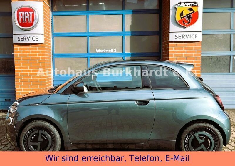 Grün Neu 2025 Fiat 500e Kleinwagen | 37.600 € (Teuer) - Bild 1/4