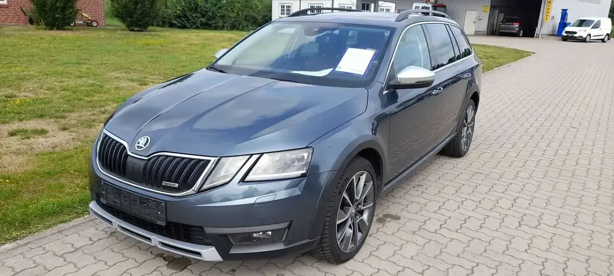 Gebraucht Skoda Octavia Scout Scout 4x4 184 PS (135 kW) 2017 Quarzgrau metallic Kombi