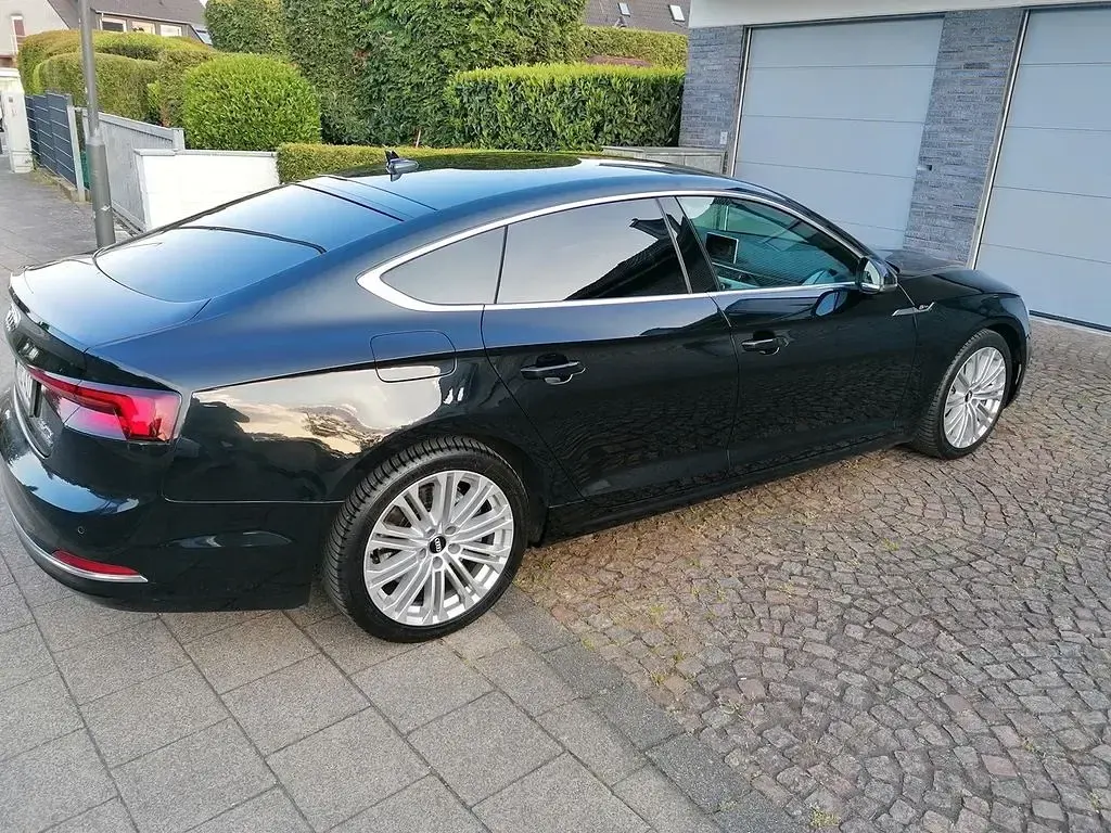 Gebraucht Audi A5 Sportback S-Line 231 PS (169 kW) 2019 Schwarz Kleinwagen