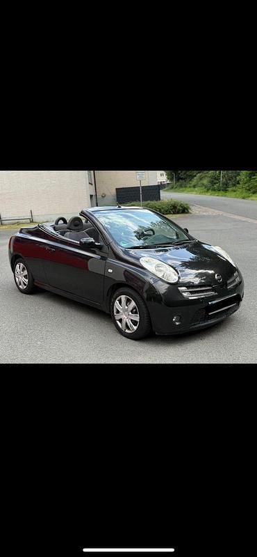 Schwarz Gebraucht 2006 Nissan Micra C+C Cabrio | 1.499 € (Guter Preis) - Bild 1/4