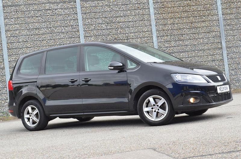 Gebraucht Seat Alhambra Reference 116 PS (85 kW) 2013 Schwarz Van / Kleinbus