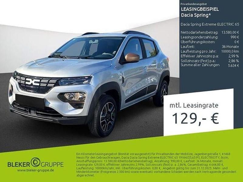 Gebraucht Dacia Spring Extreme 19 kW (26 PS) 2023 Diamantsilbergrau Kleinwagen