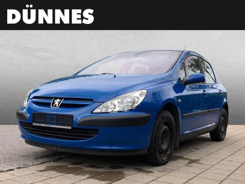 Blau Gebraucht 2003 Peugeot 307 Tendance Kleinwagen | 950 € (Guter Preis) - Bild 1/4