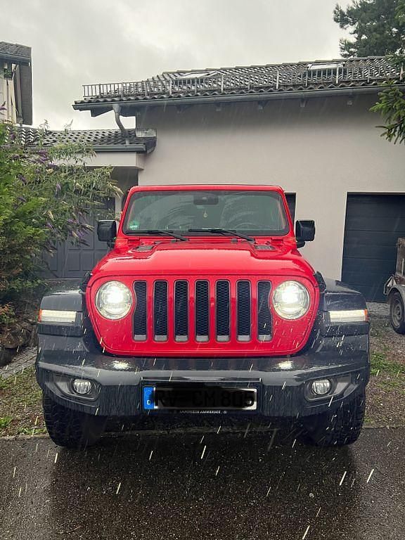 Rot Gebraucht 2020 Jeep Wrangler Rubicon SUV | 48.900 € (Teuer) - Bild 1/4