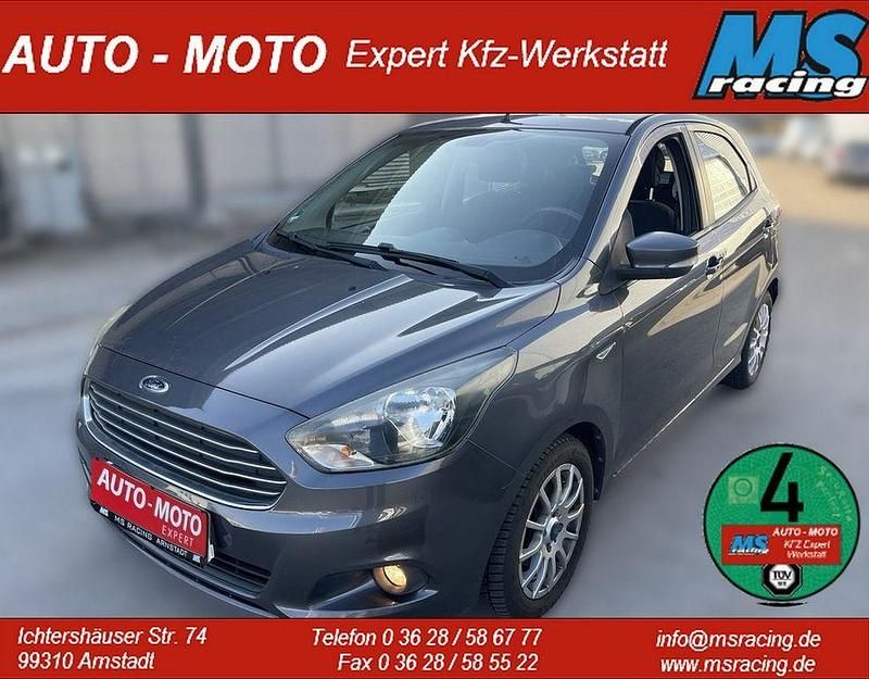 Gebraucht Ford Ka Plus Cool & Sound Edition 86 PS (63 kW) 2018 Grau Kleinwagen