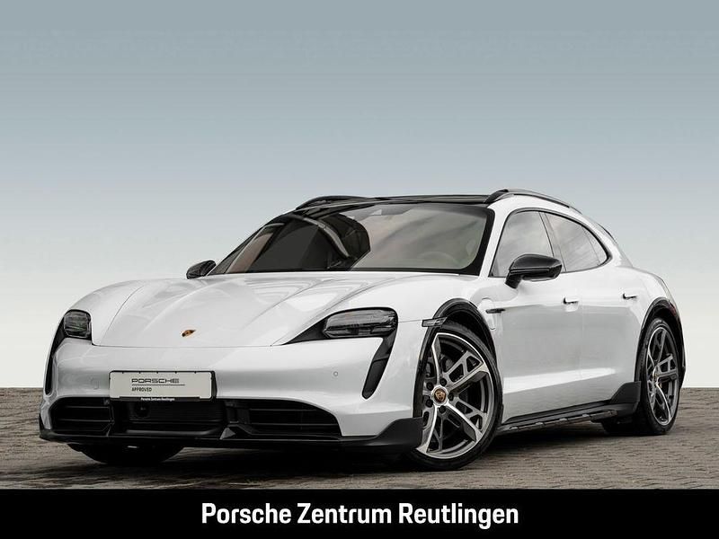 Carraraweißmetallic Gebraucht 2021 Porsche Taycan Turbo S Cross Turismo Limousine | 91.440 € (Guter Preis) - Bild 1/4