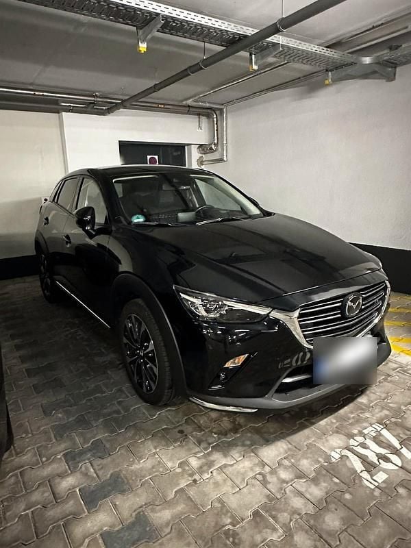 Gebraucht Mazda CX-3 121 PS (88 kW) 2018 Schwarz SUV