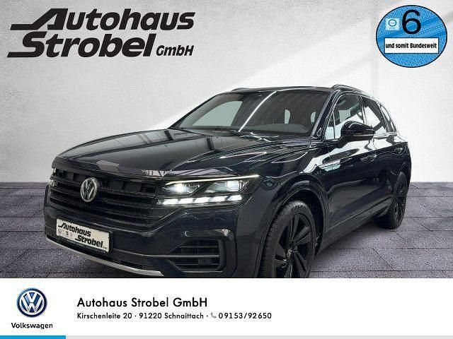 Moonlight blue perleffekt (metallic) Gebraucht 2020 VW Touareg Style SUV | 37.990 € (Guter Preis) - Bild 1/3