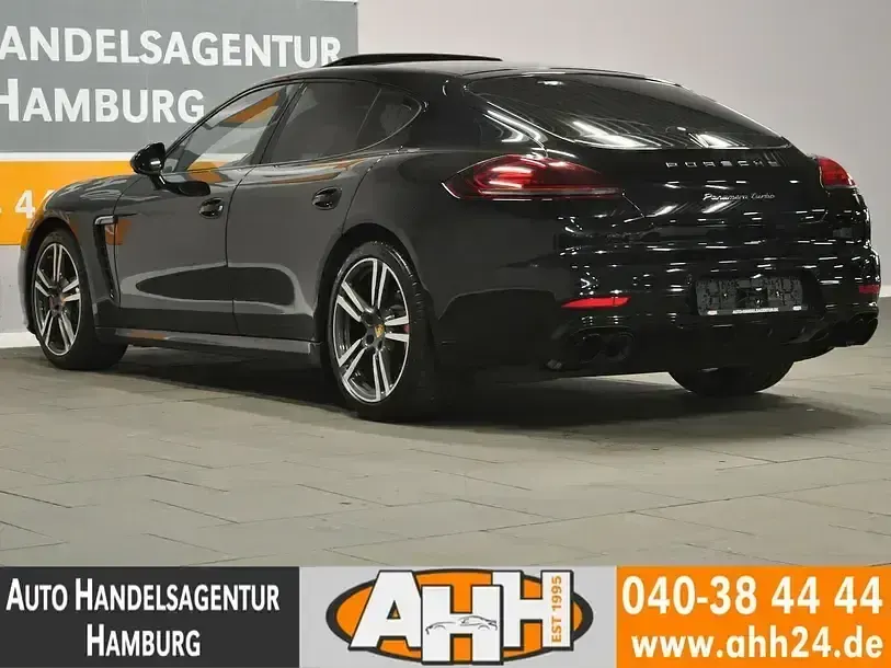 Gebraucht Porsche Panamera Turbo 2015 Schwarz Kleinwagen