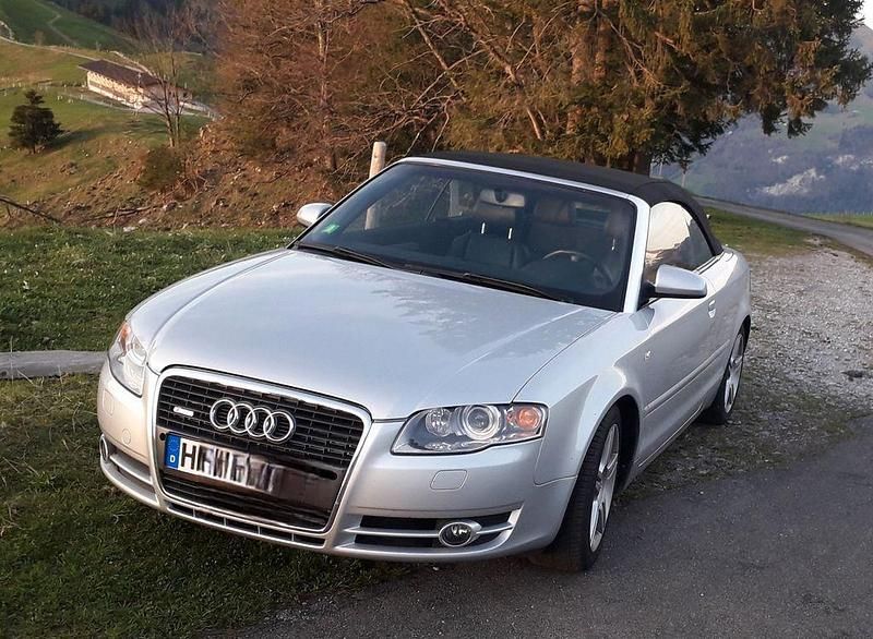 Silber Gebraucht 2007 Audi A4 Cabriolet Cabrio | 5.400 € - Bild 1/4