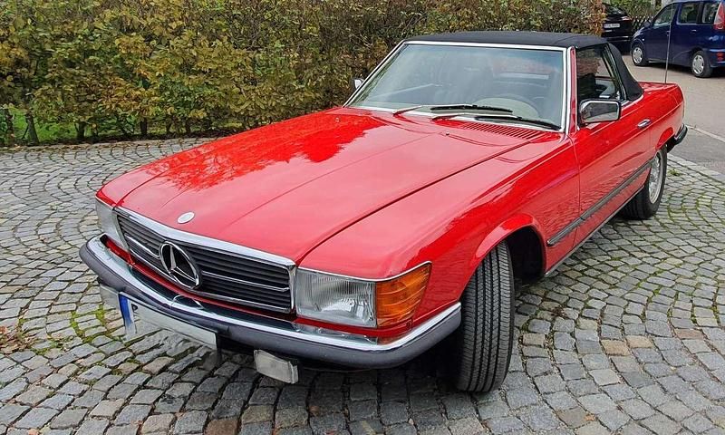 Gebraucht Mercedes SL280 177 PS (130 kW) 1980 Rot Cabrio