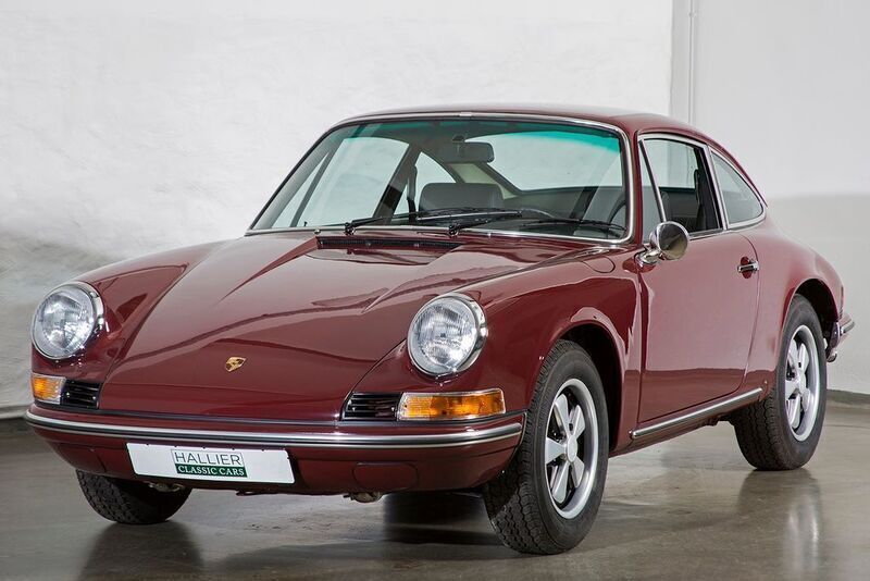 2424 burgundrot Gebraucht 1970 Porsche 911 Coupé | 149.900 € - Bild 1/4