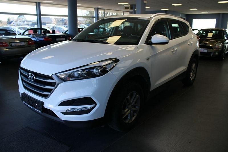 Gebraucht Hyundai Tucson 132 PS (97 kW) 2018 Weiß SUV
