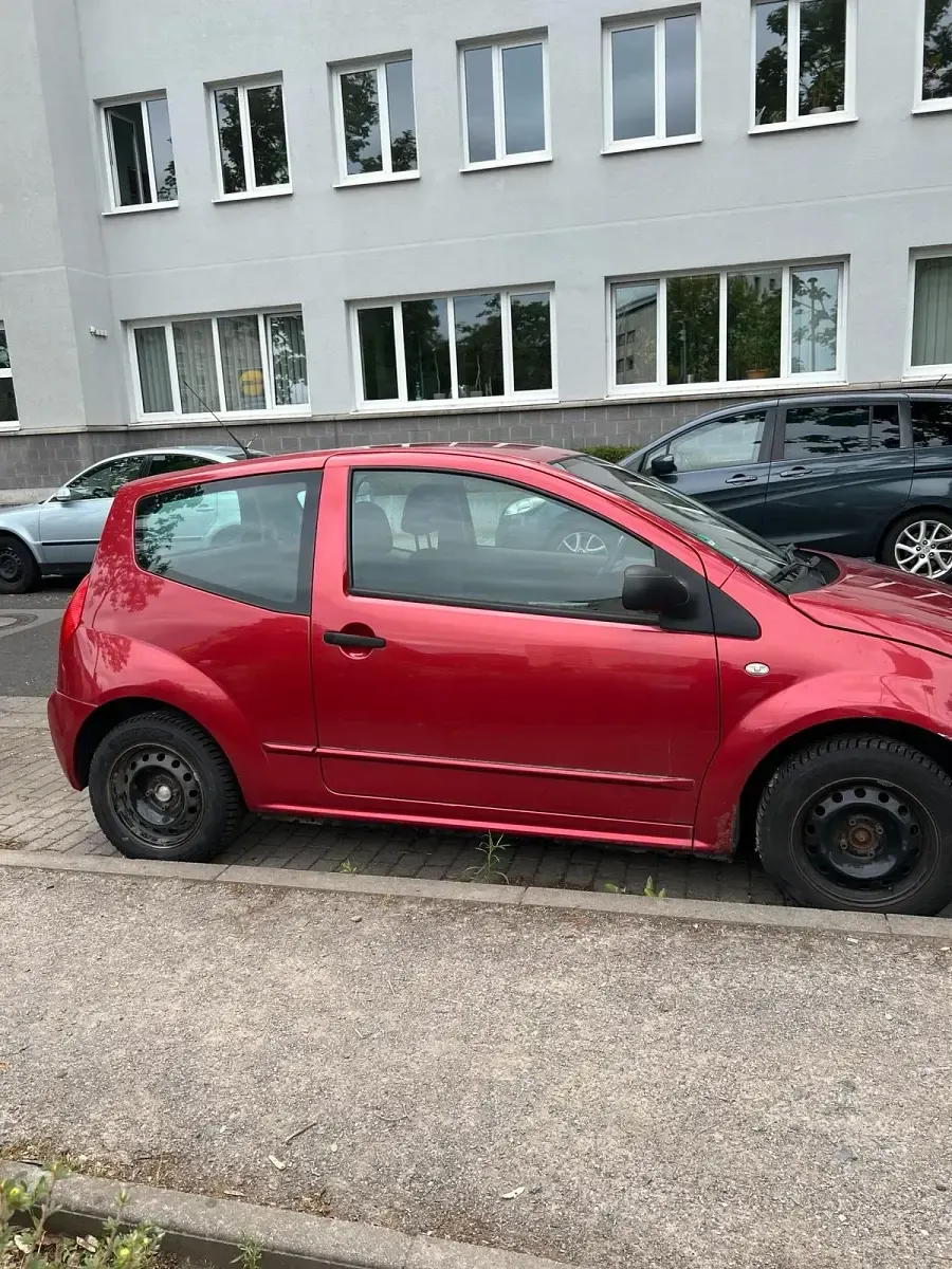 Gebraucht Citroën C2 74 PS (54 kW) 2008 Rot Kleinwagen