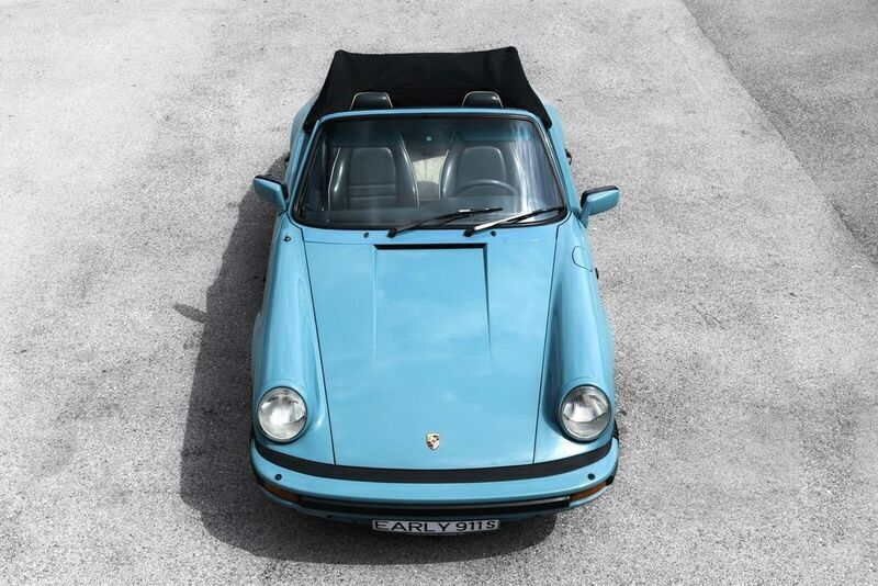 Gebraucht Porsche 911 218 PS (160 kW) 1987 Blau Cabrio