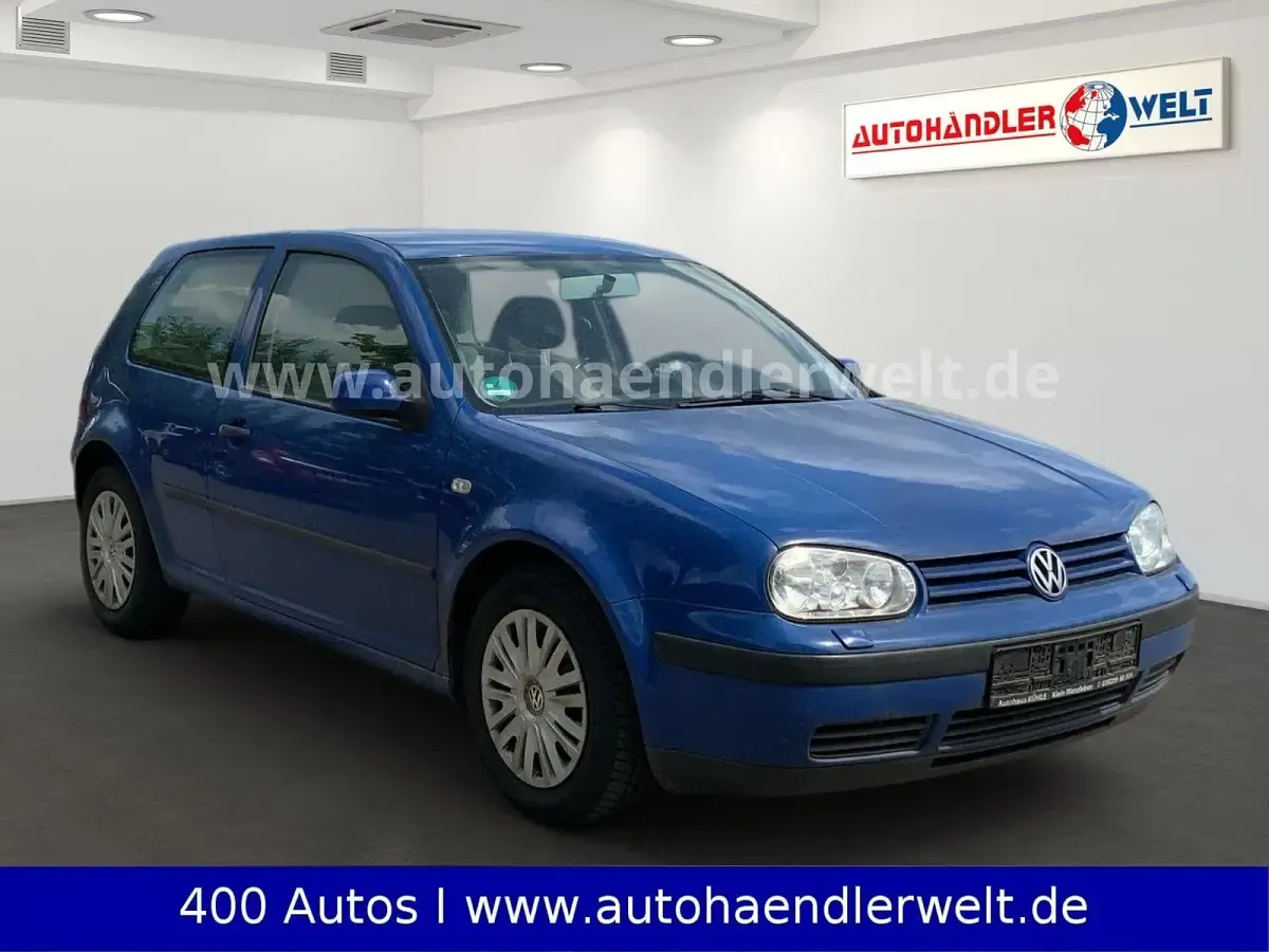 Brugt VW Golf IV 75 HK (55 kW) 2000 Blå Sedan