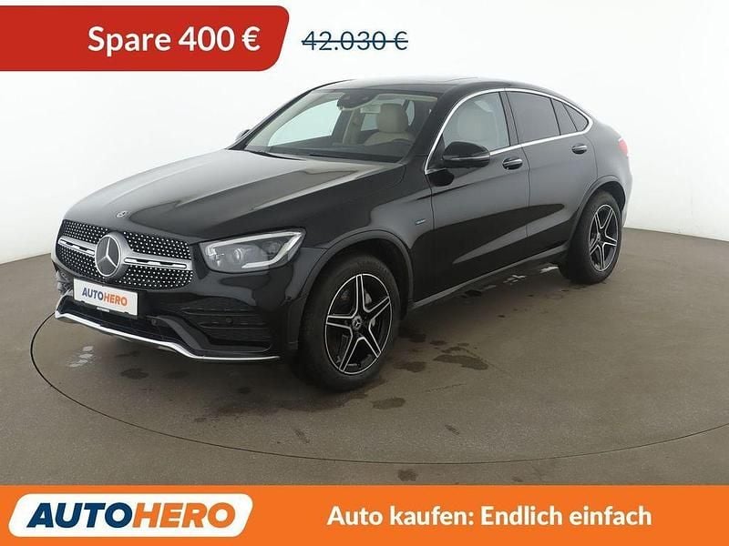 Schwarz Gebraucht 2020 Mercedes GLC300e AMG line SUV | 41.630 € (Teuer) - Bild 1/3