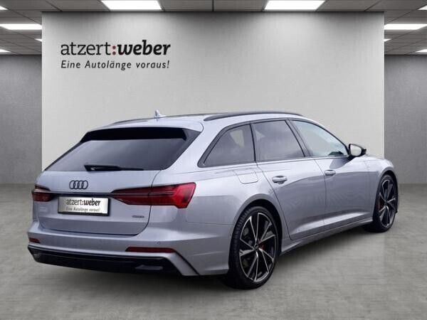 Neu Audi A6 S-Line 367 PS (269 kW) 2025 Silber (florettsilber metallic) Kombi