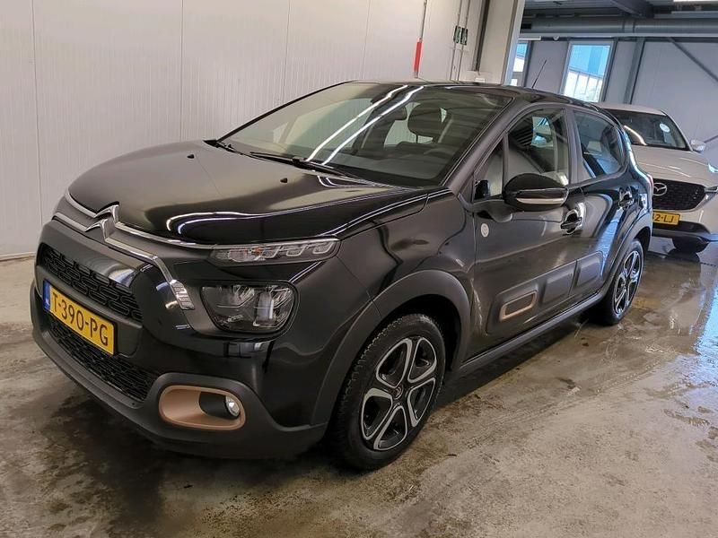 Schwarz Gebraucht 2023 Citroën C3 PureTech Limousine | 10.700 € (Fairer Preis) - Bild 1/3