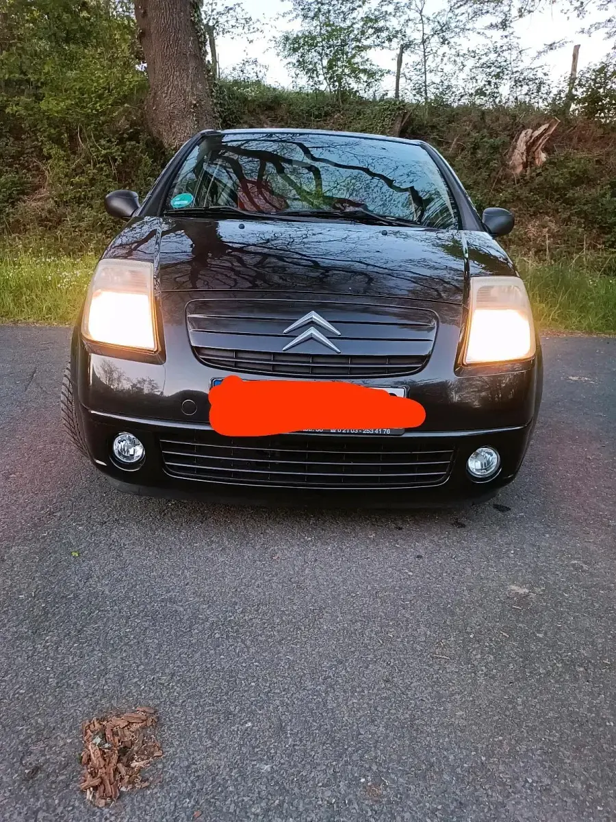 Gebraucht Citroën C2 73 PS (53 kW) 2005 Schwarz Kleinwagen