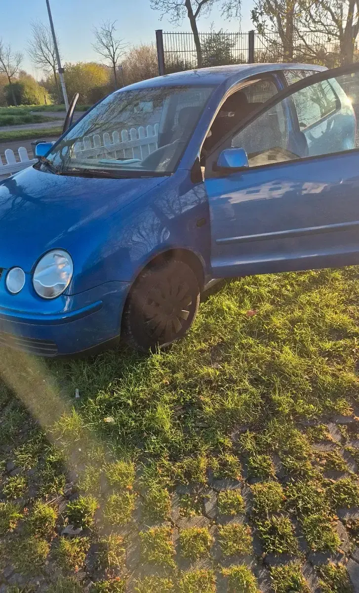 Second-hand VW Polo 80 CP (58 kW) 2004 Albastru Hatchback