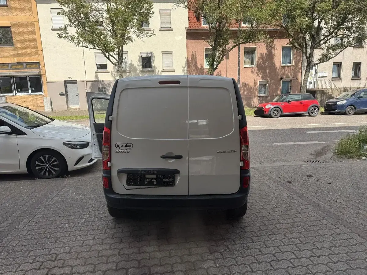 Gebraucht Mercedes Citan 109 95 PS (69 kW) 2019 Weiß Van / Kleinbus