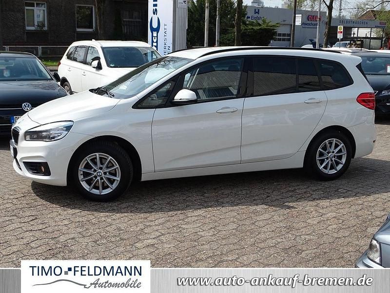 Gebraucht BMW 218 Gran Tourer Advantage 140 PS (102 kW) 2017 Alpinweiss iii Van / Kleinbus