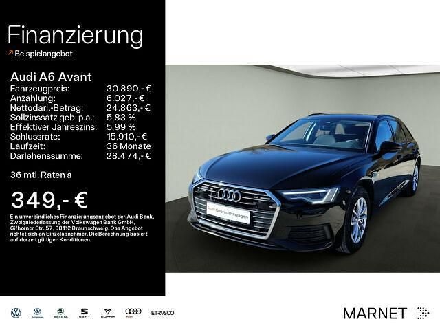 Schwarz Gebraucht 2021 Audi A6 Performance Kombi | 30.890 € (Fairer Preis) - Bild 1/2