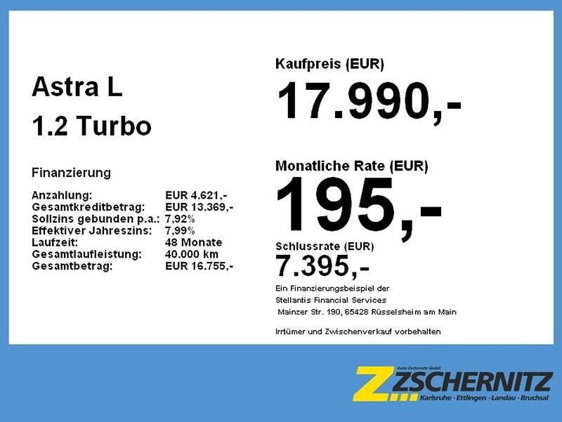 Gebraucht Opel Astra GS Line 131 PS (96 kW) 2023 Aluminium silb/kristall silb Limousine