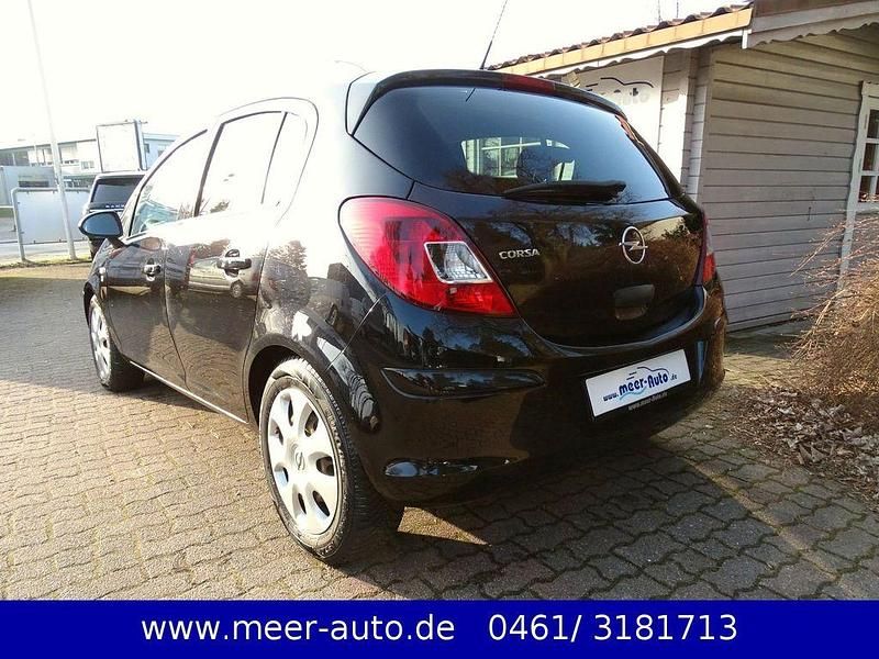 Gebraucht Opel Corsa Edition 87 PS (63 kW) 2010 Schwarz Kleinwagen