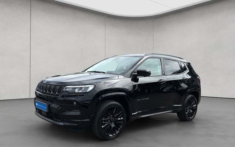 Schwarz Gebraucht 2022 Jeep Compass SUV | 25.460 € (Superpreis) - Bild 1/4