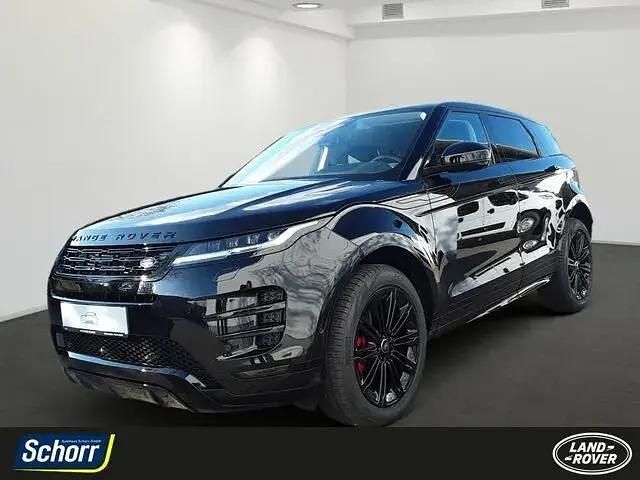 Santorini black Neu 2025 Land Rover Range Rover evoque SE Dynamic SUV | 57.950 € (Etwas zu teuer) - Bild 1/4