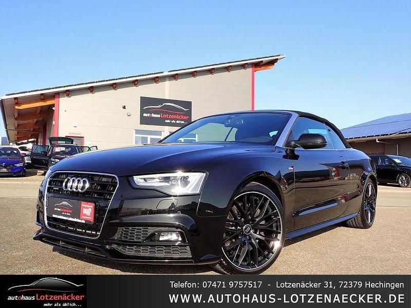Gebraucht Audi A5 Cabriolet S-Line 245 PS (180 kW) 2016 Schwarz Cabrio