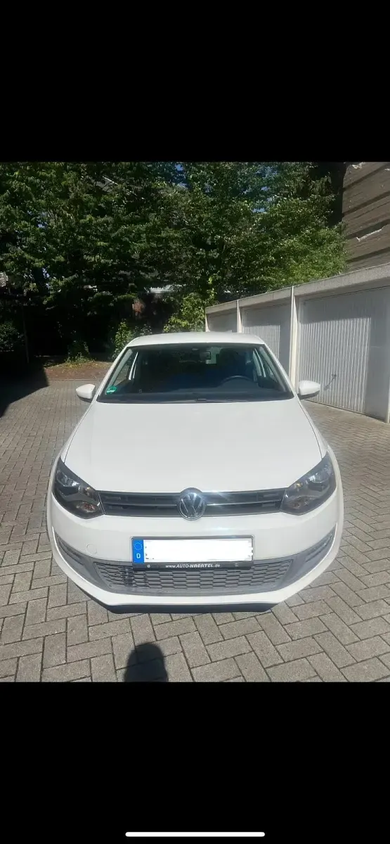 Gebraucht VW Polo Team 60 PS (44 kW) 2010 Weiß Kleinwagen