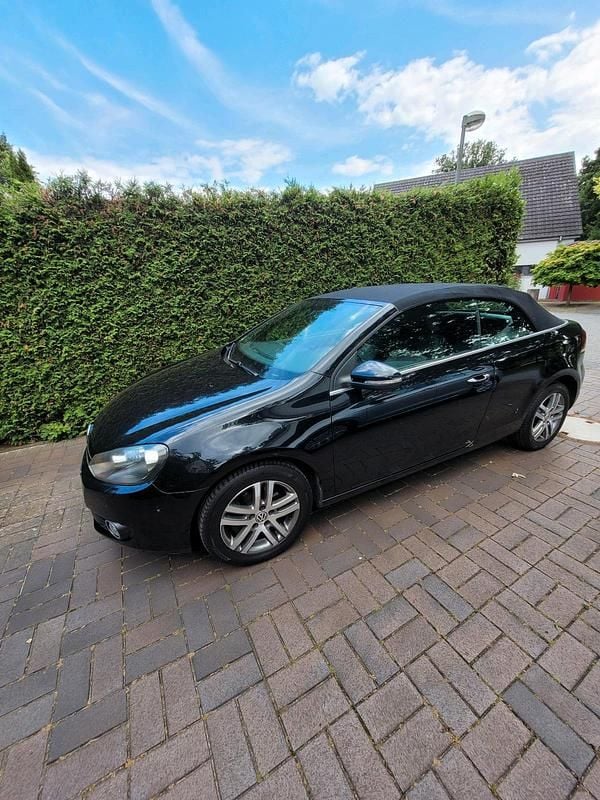 Schwarz Gebraucht 2012 VW Golf Cabriolet Cabrio | 6.300 € (Fairer Preis) - Bild 1/4