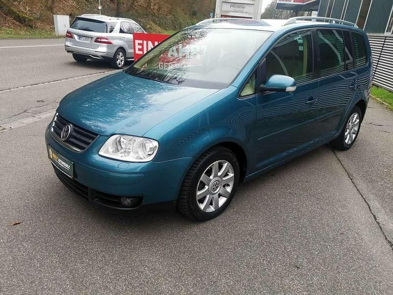 Gebraucht VW Touran Highline 105 PS (77 kW) 2005 Amazonas perleffekt Van / Kleinbus