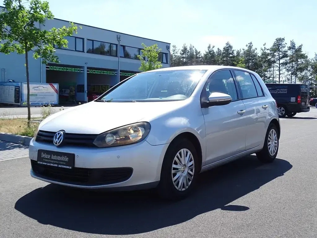 Gebraucht VW Golf VI 110 PS (80 kW) 2009 Silber Kleinwagen