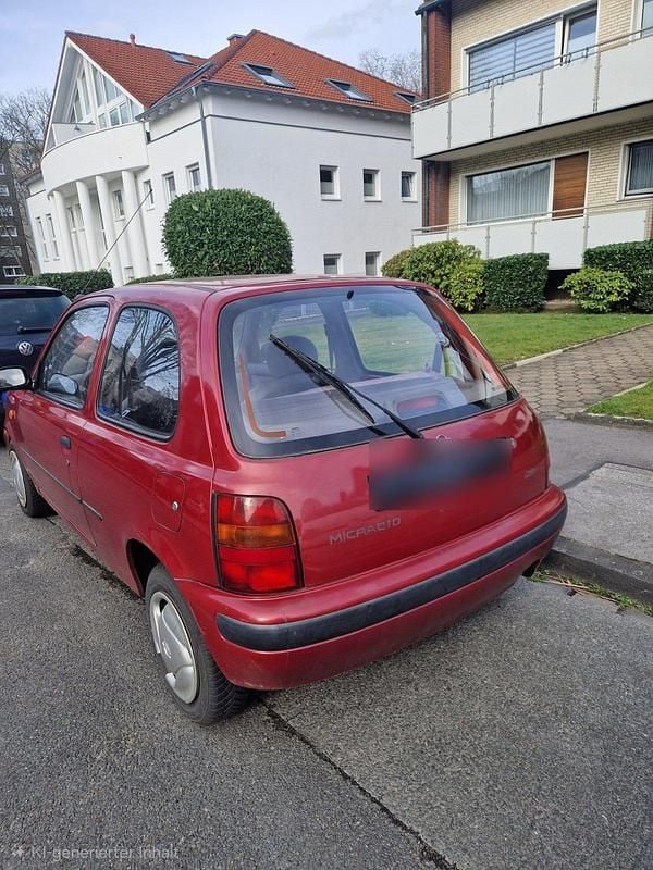 Gebraucht Nissan Micra 54 PS (39 kW) 1997 Rot Kleinwagen