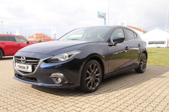 Gebraucht Mazda 3 105 PS (77 kW) 2016 Blau metallic Limousine