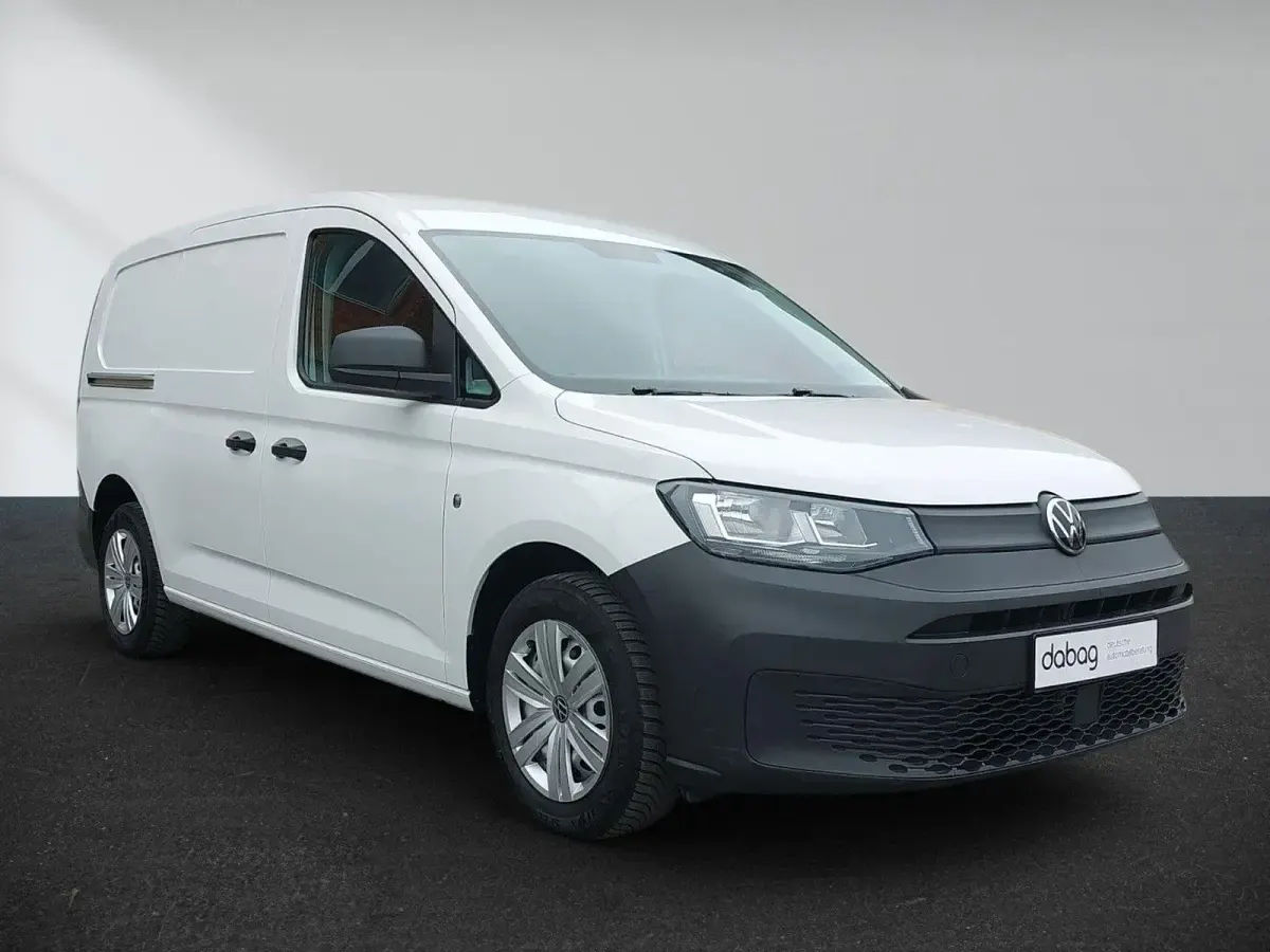 Gebraucht VW Caddy 102 PS (75 kW) 2022 Weiß Van / Kleinbus